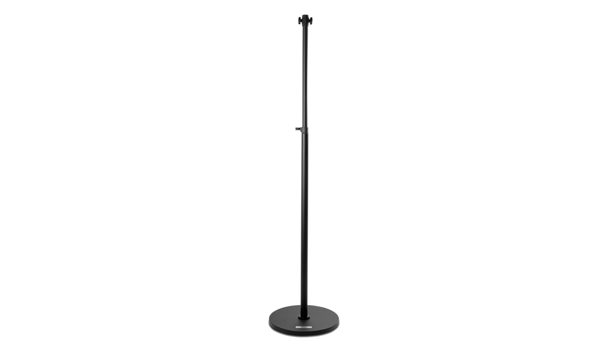 Suporte preto integrado