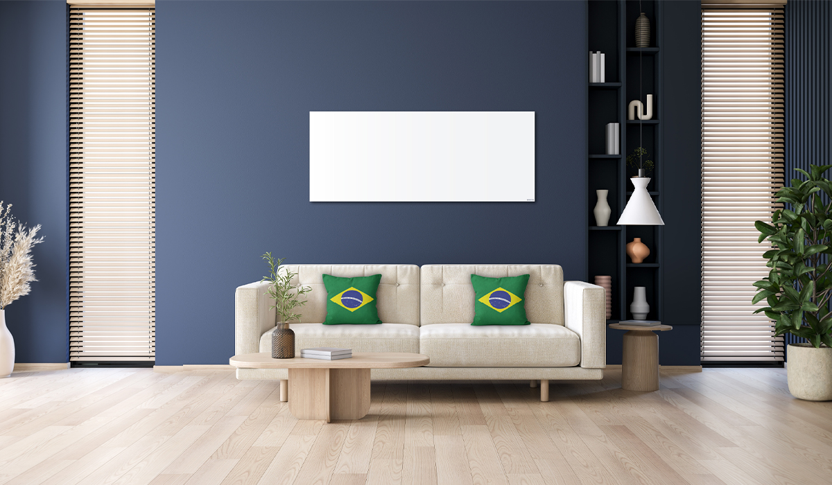 Os painéis Herschel Comfort são os painéis de aquecimento infravermelho líderes no Brasil.