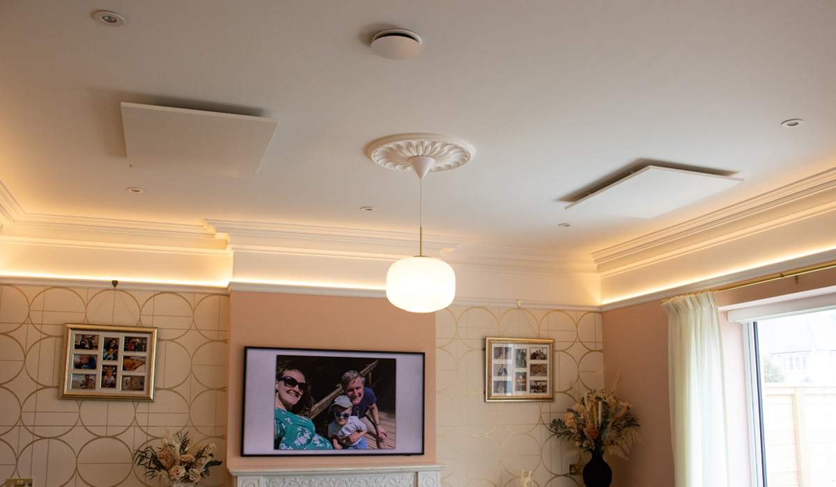 Painéis infravermelhos Comfort instalados em residências no Reino Unido