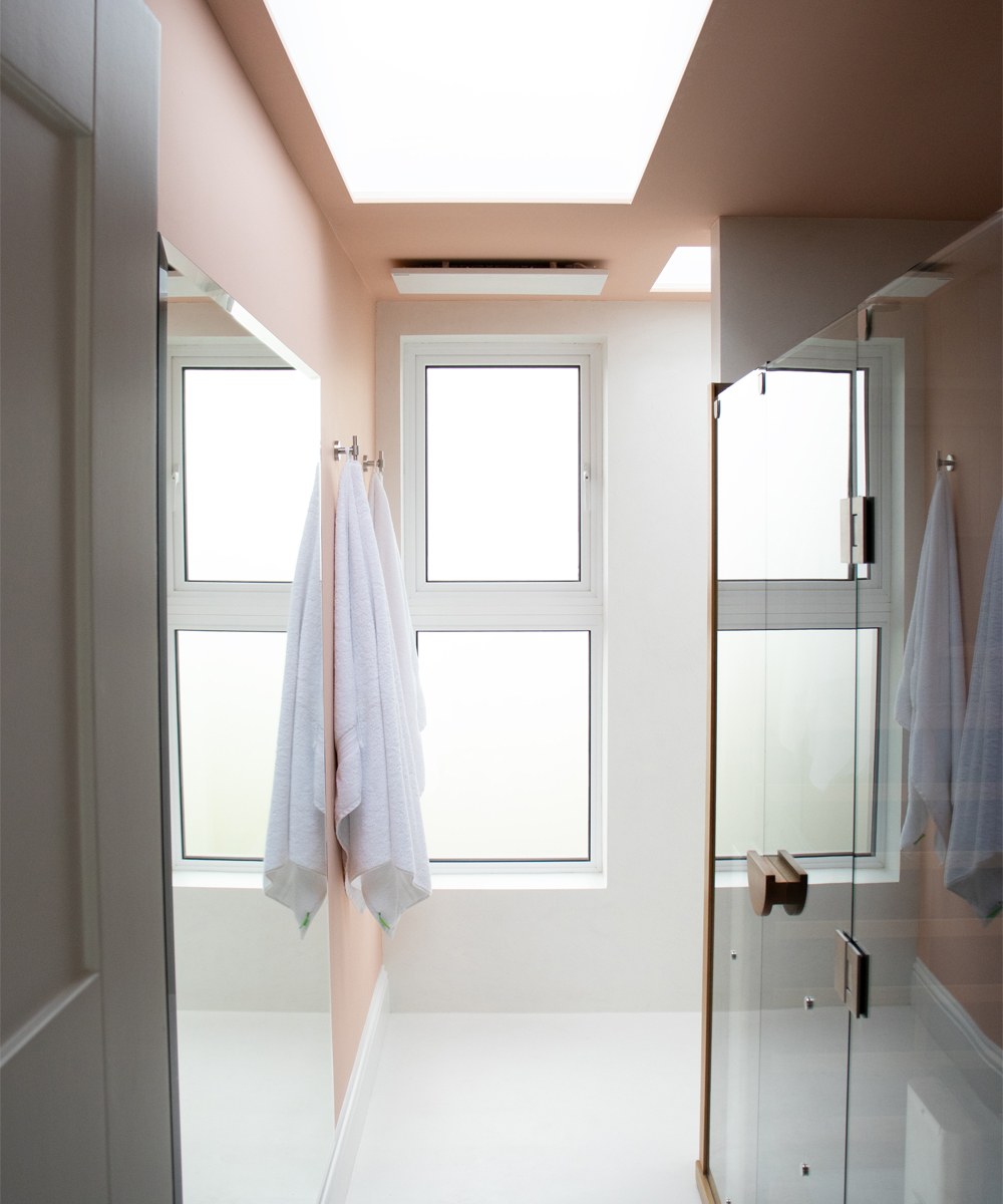 Painéis infravermelhos Comfort instalados na casa de banho