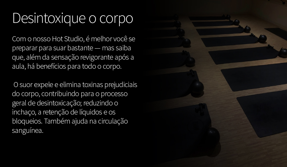 Solução
O requisito era garantir que a sala fosse aquecida uniformemente a uma temperatura entre 25 °C e 35 °C, dependendo da aula. Os aquecedores Summit oferecem uma solução de aquecimento para hot yoga extremamente versátil e atraente para estúdios, pois proporcionam flexibilidade de instalação, tanto no teto quanto na parede, e podem atingir temperaturas acima de 40 °C. Disponível nos acabamentos preto e branco, o aquecedor Summit oferece uma solução de aquecimento para hot yoga discreta e sem emissão de luz. Os aquecedores Herschel Summit, na cor preta, foram instalados nas paredes e no teto em todo o estúdio para proporcionar as temperaturas desejadas.
Benefícios do infravermelho para hot yoga